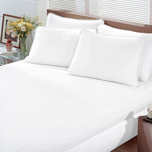 Jogo de Cama Casal 200 fios Liso - Premium