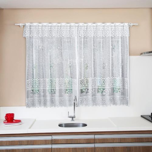 Cortina de Renda para Cozinha Valencia - Interlar