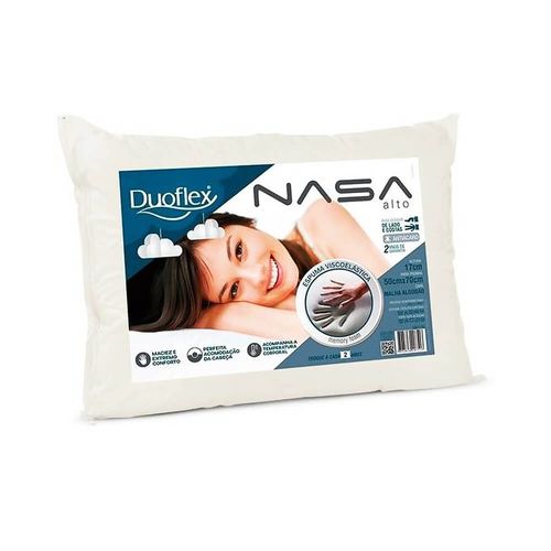 Travesseiro Viscoelástico Nasa Alto - Duoflex
