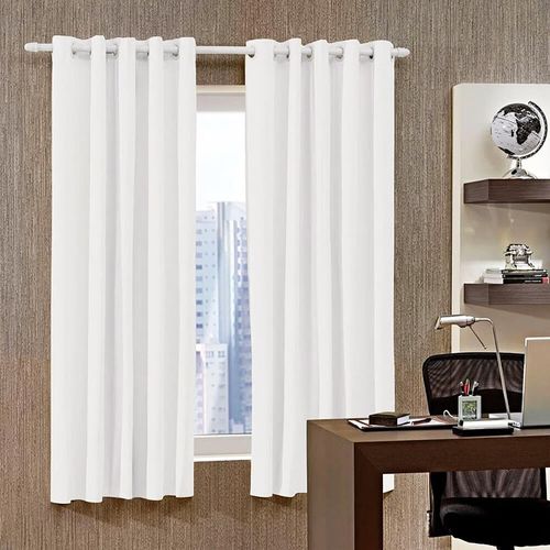 Cortina para Sala Corta Luz em PVC Dupla Face 4,2m x 2,5m - Bella Janela