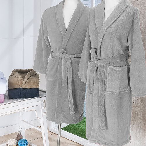 Roupão de Microfibra Fleece Tamanho XGG - Andreza