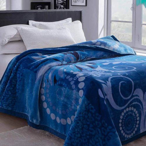 Cobertor / Manta King Estampado Raschel Plus - Jolitex