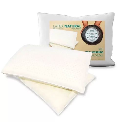 Travesseiro Dunlop Basic Látex Natural - Latex Foam