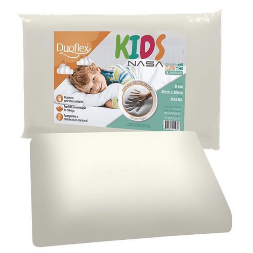 Travesseiro Infantil Kids Nasa 45cm x 65cm - Duoflex