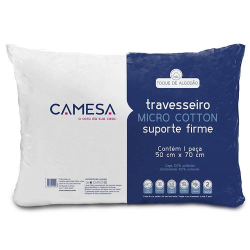 Travesseiro Antistress Suporte Firme - Camesa