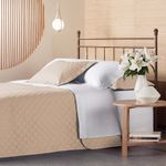 Kit-Colcha--Cobre-leito-Queen-200-fios-Privilege---Andreza-Khaki