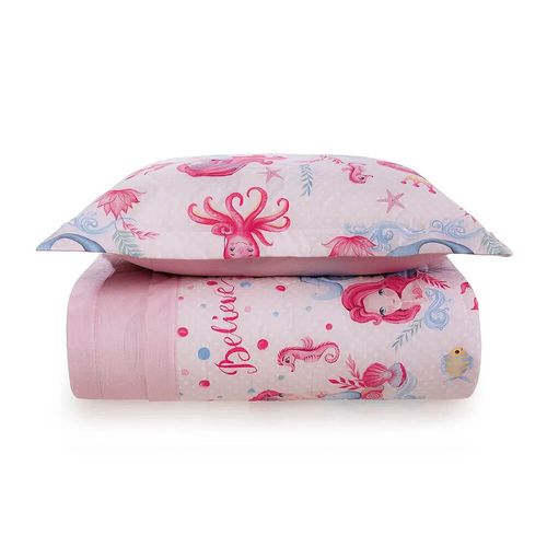 Kit Colcha / Cobre Leito Infantil Feminino 180 fios - Karsten