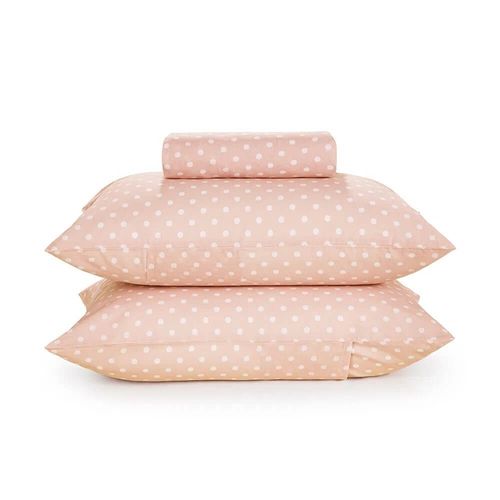 Jogo de Cama King 150 fios 3 Peças Estampado - Karsten