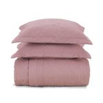 Kit-Colcha-Cobre-Leito-Solteiro-180-Fios-em-Algodao-Karsten-Liss-Rosa