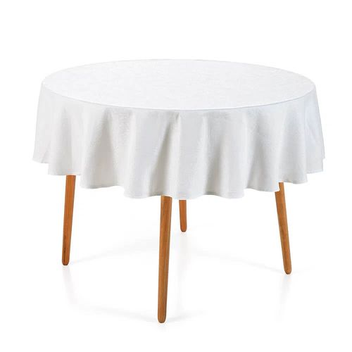 Toalha de Mesa Redonda 6 lugares Herbare Sempre Limpa - Karsten