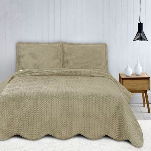 Kit Colcha / Cobre Leito Casal Velvet Neo - Camesa