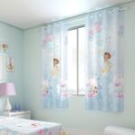 Cortina-Infantil-Para-Meninas-Estampada---Santista---Sereia