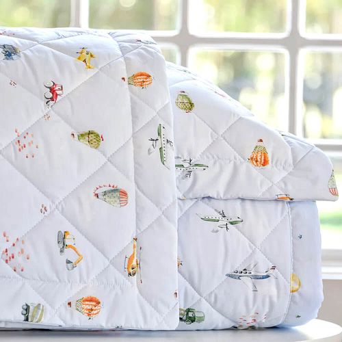 Kit Colcha / Cobre leito Tam Casal Infantil Masculino Estampado - Scavone