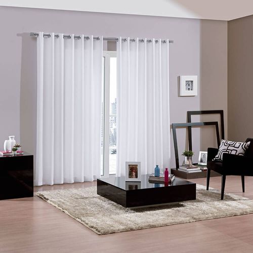Cortina para Sala / Quarto Duo Bellini 4,2m x 2,8m - Bella Janela