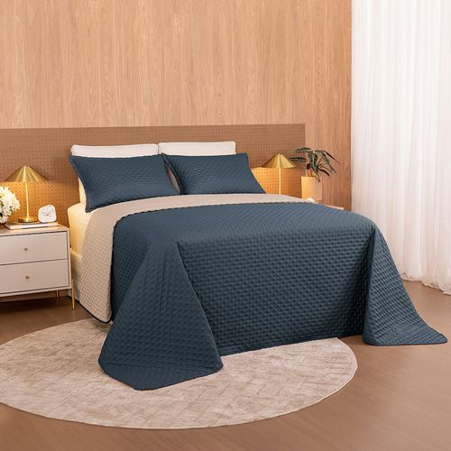 Kit Colcha / Cobre leito Casal Comfy - Lavive