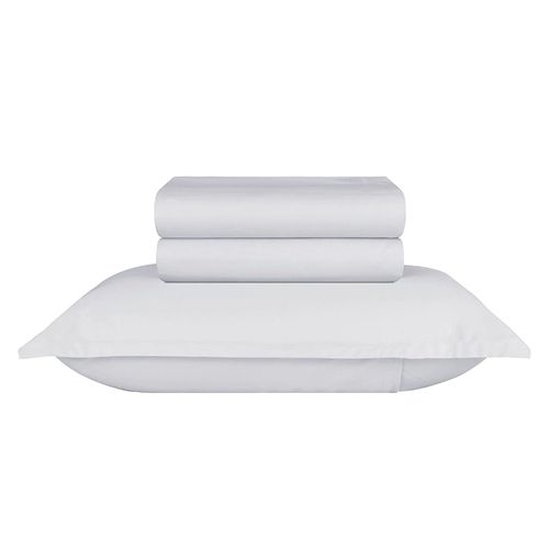 Jogo de Cama Solteiro King 1,20m 300 fios Basic - Naturalle