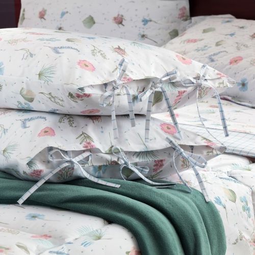 Jogo de Cama Solteiro 200 fios Estampado - Andreza