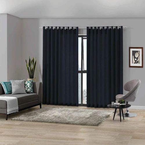 Cortina para Sala / Quarto Duplex Monaco 3,0 x 1,7 - Bella Janela