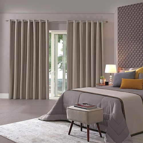 Cortina Corta Luz Milao 2,6m x 1,7m - Bella Janela