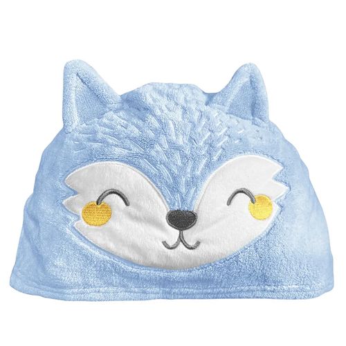 Toalha de Banho Infantil com Capuz Raposa - Laço Home