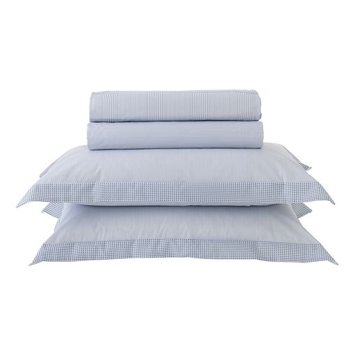 Jogo de Cama Queen 200 fios Vida Bela Estampado - Kacyumara