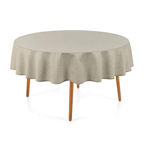 Toalha de Mesa Redonda Sempre Limpa Caetano - Karsten