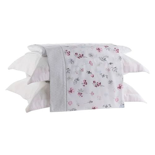 Jogo de Cama Casal 300 fios em Algodão Satinée Estampado - Kacyumara