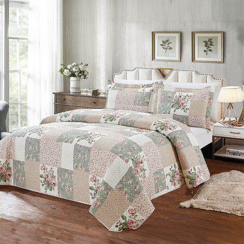 Kit Colcha / Cobre leito King Ultrassonic Estampado - Sultan