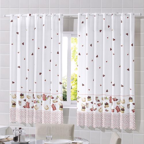 Cortina para Cozinha Corta Luz Luna 2,2 x 1,2 - Bella Janela