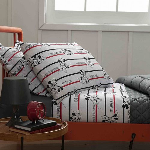 Jogo de Cama Infantil 2 Pecas Mickey Disney - Andreza