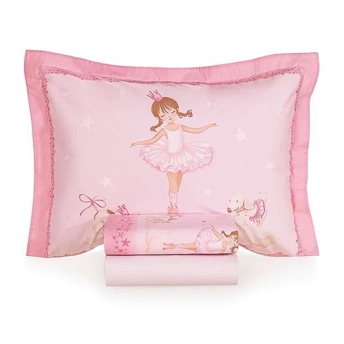 Jogo de Cama Feminino Tamanho Casal 200 fios - Karsten