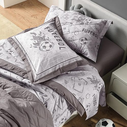 Jogo de Cama Masculino Tamanho Casal 200 Fios - Karsten