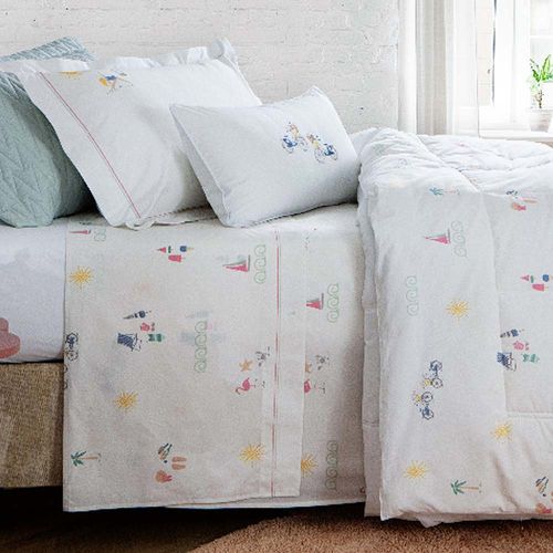 Kit Edredom Queen Conforter Summer Feminino - Naturalle