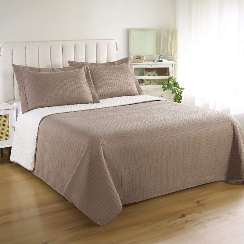 colcha-cobre-leito-duo-grid-sultan-amendoa-off-white