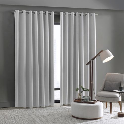 Cortina Blackout 100% Linen 5,4 x 2,5 - Bella Janela