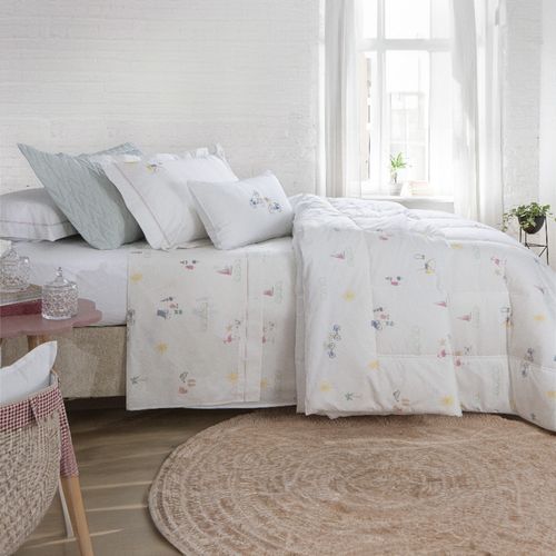 Kit Edredom Conforter Summer Infantil Solteiro King - Naturalle