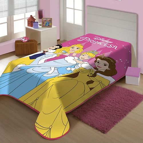 Cobertor / Manta Princesas Raschel Plus - Jolitex