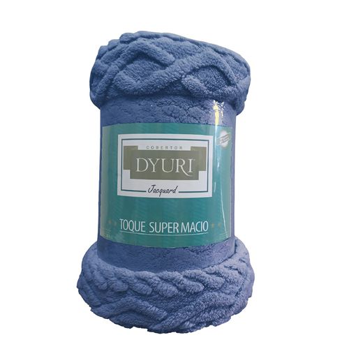 Cobertor de Microfibra Casal Dyuri Tricot - Jolitex