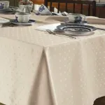 Toalha de Mesa  Dohler Requinte TJ-5796 Bege
