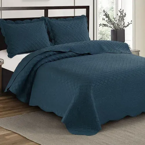 Kit Colcha / Cobre leito King Illusion Orla - Camesa